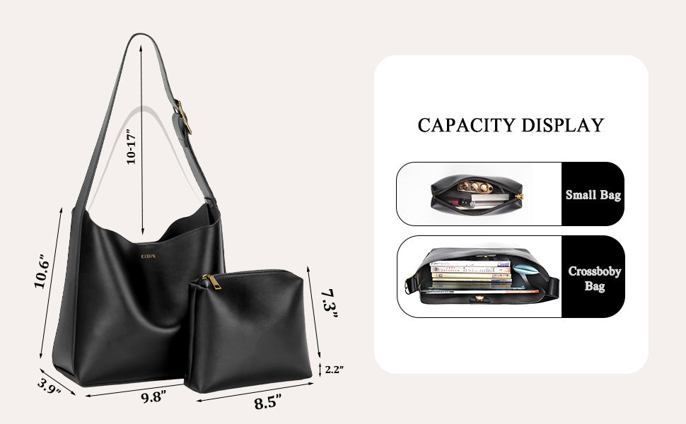 Women's Tote Bag Vegan Leather Travel Work Hobo Bags For Women Medium Slouchy Designer Handbags Fashion Purses