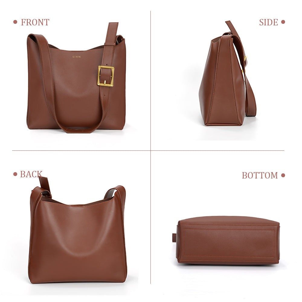 Women's Tote Bag Vegan Leather Travel Work Hobo Bags For Women Medium Slouchy Designer Handbags Fashion Purses