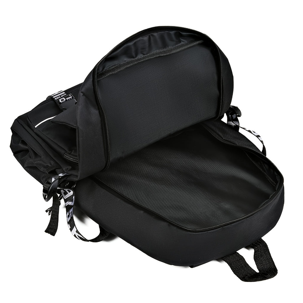 Stylish Backpacks for Students, Fashionable Bags for Women, Oxford Cloth Backpacks for Middle And High School Students [Zipper Direction Random, Shoulder Strap Letters Random]