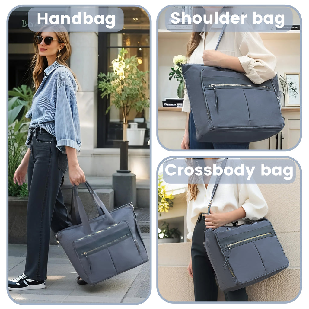 [Unisex Large Capacity Travel Bag]-Multi-functional travel bag-Separation of Wet and Dry | Stylish And Practical Compartment Design-Convenient Side Pocket,Holds 15.6-inch Computer, Ideal for home organization, family trips, h