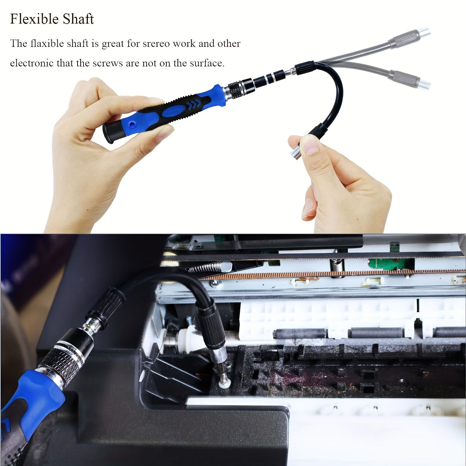 1SET 1pc 115-in-1 Blue Precision Screwdriver Set, Upgraded Multifunctional Electronic Repair Tool Set, Comes with Box, Many Styles, Suitable for Electronic Products, Phones, Computers, iPhones, Glasses, Watches, etc