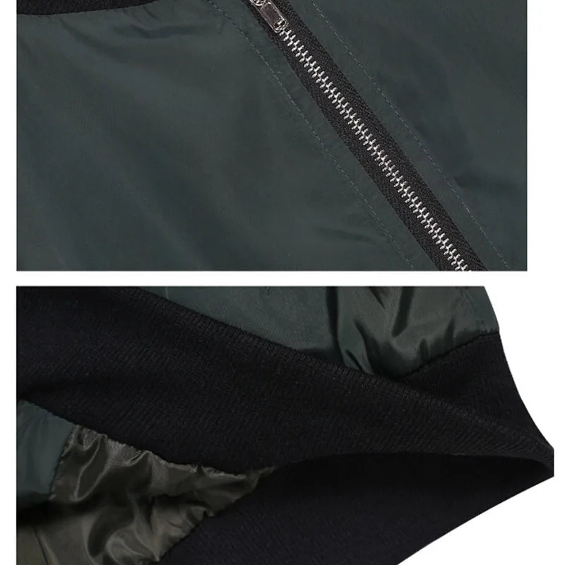2024 Spring Autumn Women Jackets Fashion Basic Bomber Jackets Long Sleeve Windbreaker Casual Stand Collar Thin Slim Outerwear