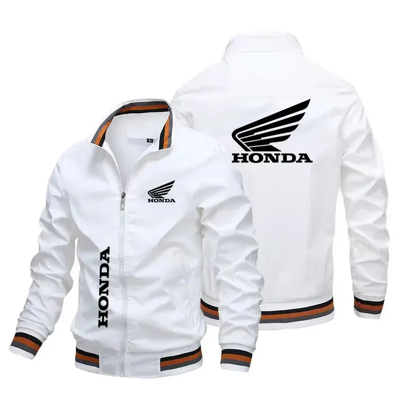 2025 Honda Men's motorcycle jacket spring summer outdoor leisure fashion sports coat ultra-thin zipper sun protection clothing