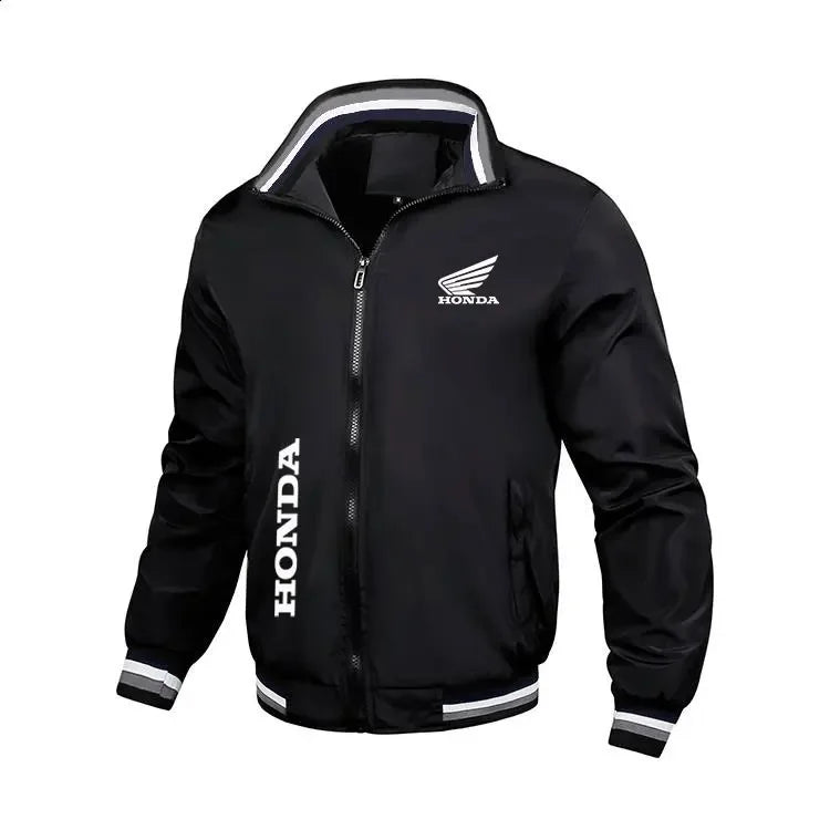 2025 Honda Men's motorcycle jacket spring summer outdoor leisure fashion sports coat ultra-thin zipper sun protection clothing