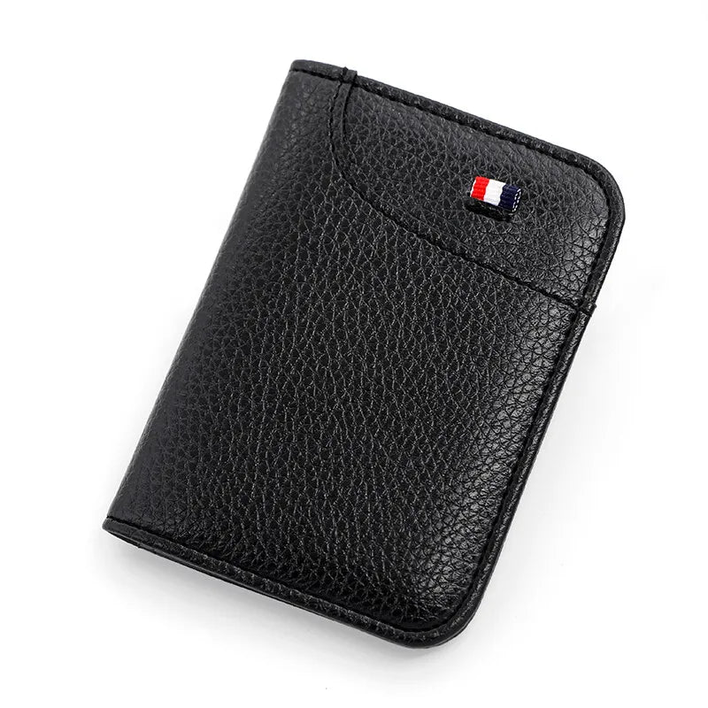 Portable Slim Soft Wallet PU Leather Mini Credit Card Wallet Purse Card Holders for Men Wallet Thin Small Short Wallets