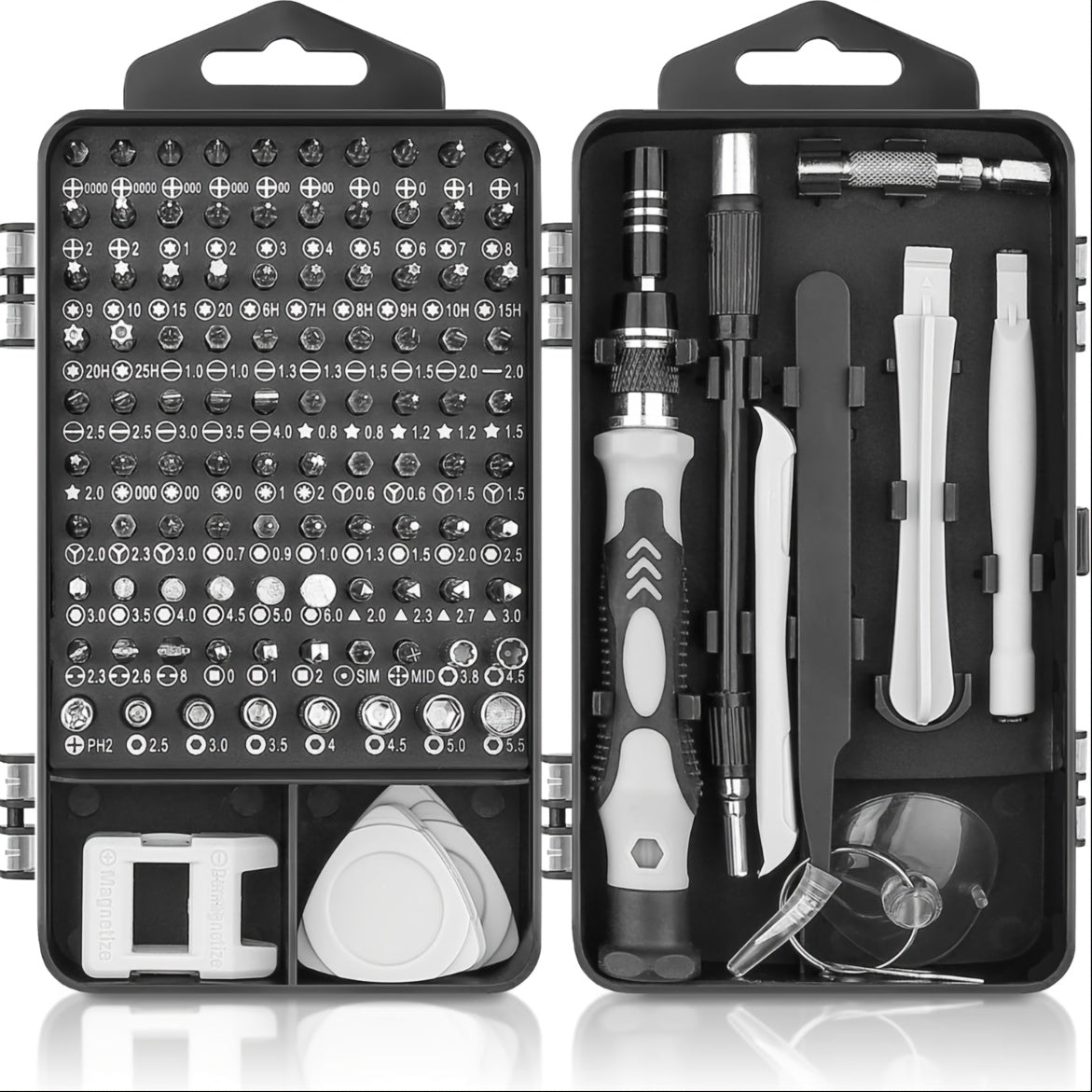 115 in 1 Precision Screwdriver Set, Multi-Purpose Repair Tool Kit for Watches, Computers, Phones, Glasses, Cameras - Portable & Professional DIY Hardware Tools with Case - Ideal Father's Day Gift