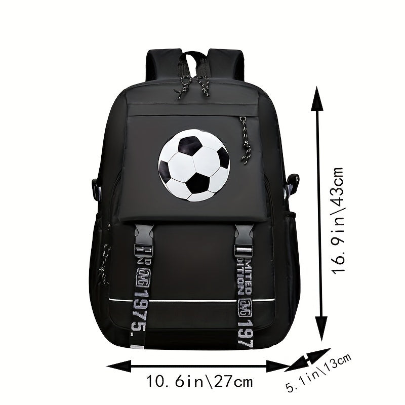Stylish Backpacks for Students, Fashionable Bags for Women, Oxford Cloth Backpacks for Middle And High School Students [Zipper Direction Random, Shoulder Strap Letters Random]